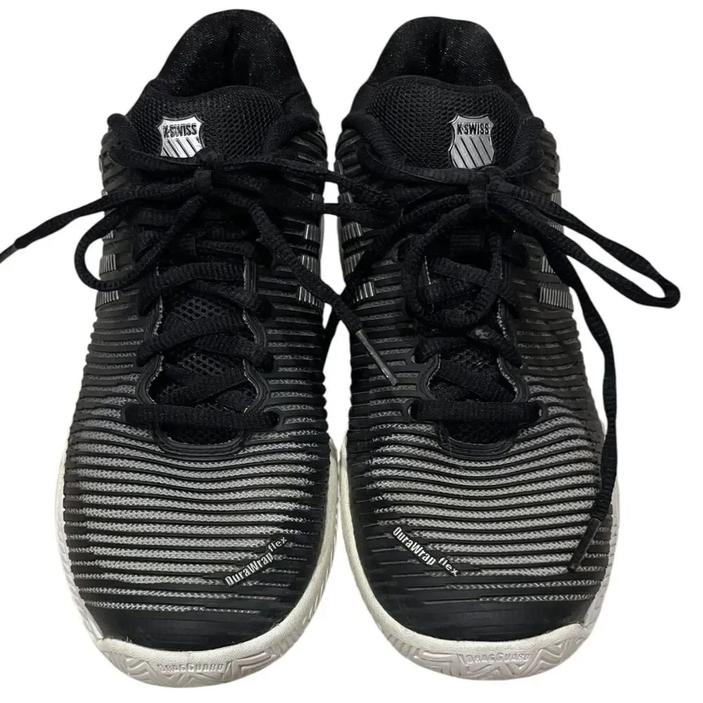 K-Swiss Women's Hypercourt Express 2 Surgelite Tennis Shoe BLACK Sz 7.5